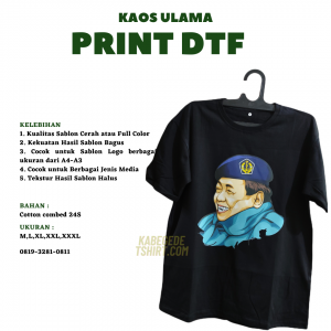 KAOS DTF GUS DUR BARET