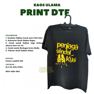 KAOS DTF PENJAGA SENDAL KYAI