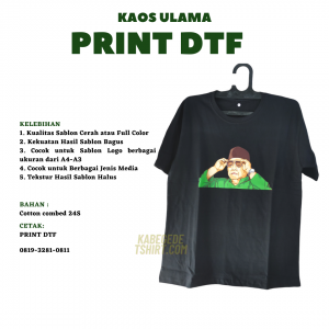 KAOS DTF GUS DUR VISIONER
